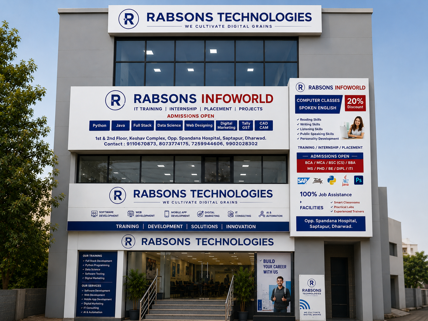 Students training at Rabsons Technologies